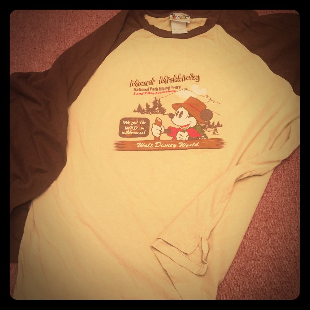 Vintage Disney baseball shirt